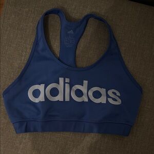 Adidas Women's Sporty Blue Sports Bra